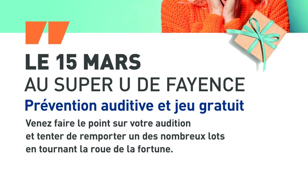 Mars, le mois de l&rsquo;audition